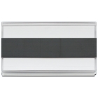 Magnetické lišta, držák regálových štítků, typ V – 38 mm × 2 m, balení 10 ks