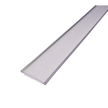 Magnetické lišta, držák regálových štítků, typ V – 80 mm × 1 m, balení 10 ks
