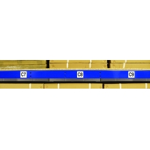 Magnetické značení – 1-2 znaky, bílý podklad, 70×70 mm