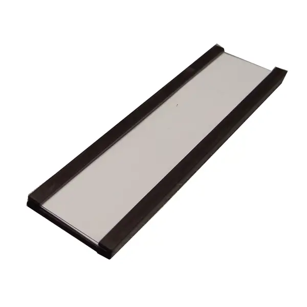 Magnetický držák regálových štítků, typ C – 20×80 mm, balení 100 ks