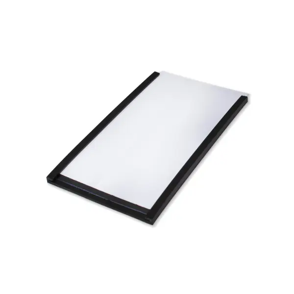 Magnetický držák regálových štítků, typ C – 50×80 mm, balení 100 ks