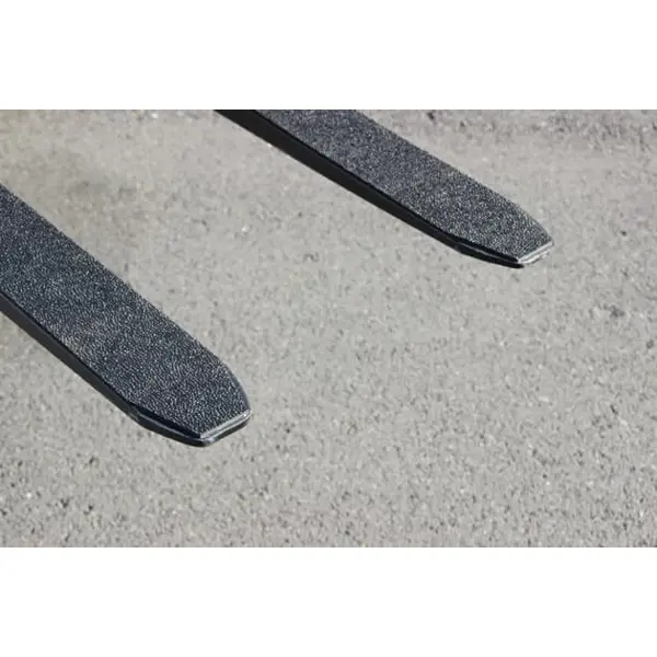 Magnetický protiskluzový kryt na vidlice – černá, 1000×80×4 mm, pár