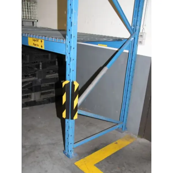 Mobilní magnetický nárazník pro manipulační techniku Bumper Medium, rovný – 400×50×50 mm