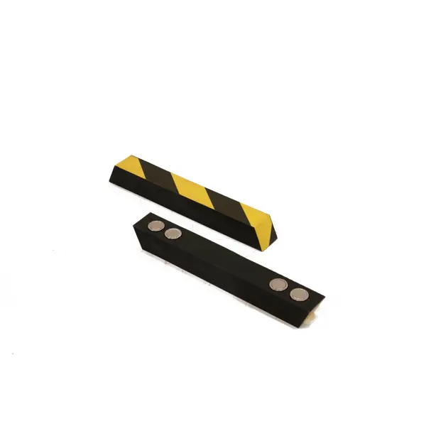 Mobilní magnetický nárazník pro manipulační techniku Bumper Medium, rovný – 400×50×50 mm