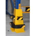 Mobilní magnetický nárazník pro manipulační techniku Bumper V, ohebný – 400×50×50 mm