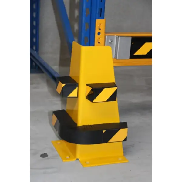 Mobilní magnetický nárazník pro manipulační techniku Bumper V, ohebný – 400×50×50 mm