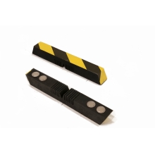 Mobilní magnetický nárazník pro manipulační techniku Bumper V, ohebný – 400×50×50 mm