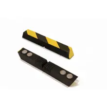 Mobilní magnetický nárazník pro manipulační techniku Bumper V, ohebný – 400×50×50 mm