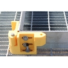 Modulární okopová deska Toeboard  T5, žlutá, 165×102 mm, 10 ks v balení