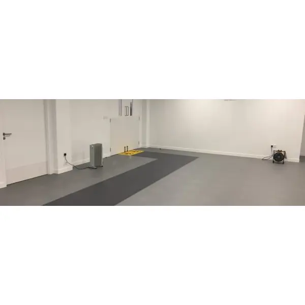 Náběhová lišta pro podlahové dlaždice Ecotile PVC – žlutá, 500×80×7 mm