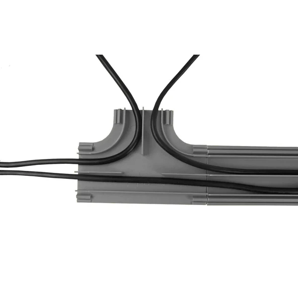 Nášlapná, pochozí ochrana kabelů, PVC – tvar T