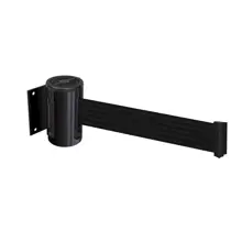 Nástěnná kazeta Heavy Duty, černá – černé pásmo 3,65 m