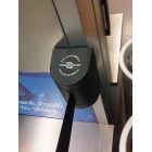 Nástěnná kazeta MAXI, černá – samonavíjecí pásmo 9 m, černá