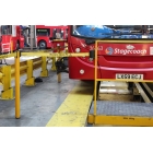 Nástěnná kazeta MAXI, červeno-černá – pásmo 9 m, žluto-černé šrafování