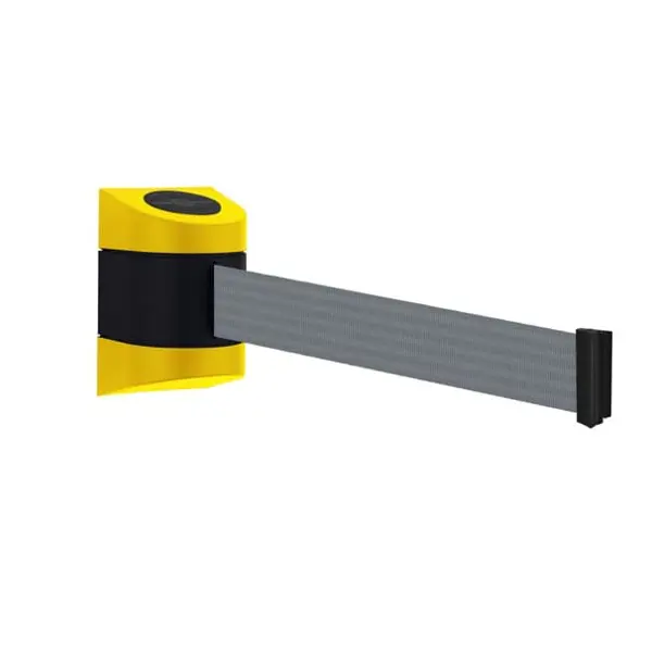 Nástěnná kazeta MAXI, žluto-černá – pásmo 7,7 m, šedá