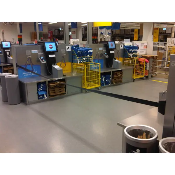 Nástěnná kazeta MIDI, černá – pásmo 4,6 m, černá