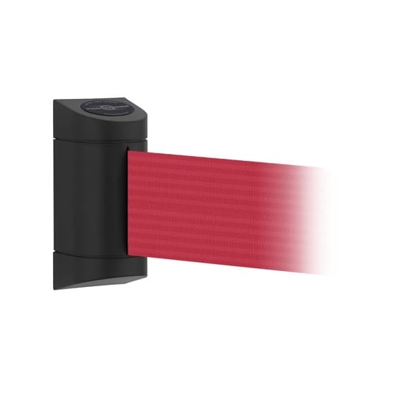 Nástěnná kazeta MIDI Plus, černá – červené pásmo 2 m (š. 150 mm)