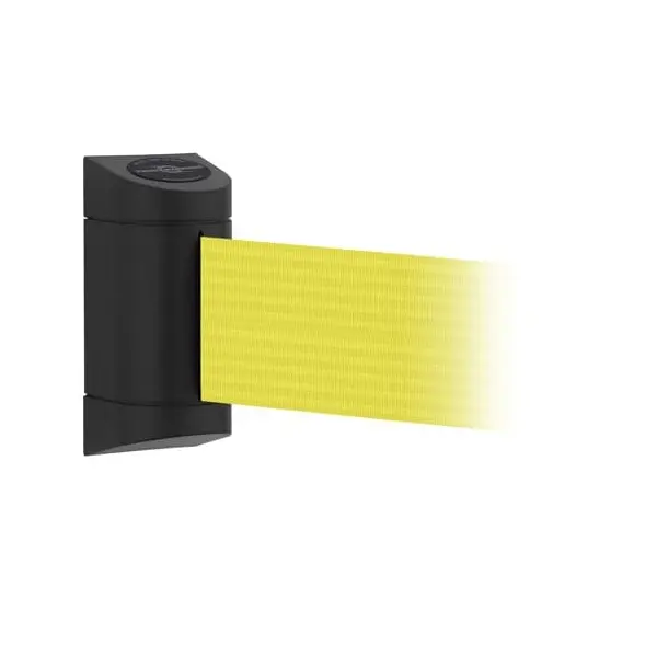 Nástěnná kazeta MIDI Plus, černá – žluté pásmo 2 m (š. 150 mm)