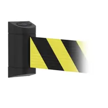 Nástěnná kazeta MIDI Plus, černá – žluto-černé pásmo 2 m (š. 150 mm)