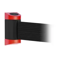 Nástěnná kazeta MIDI Plus, červeno-černá – černé pásmo 2 m (š. 150 mm)
