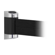 Nástěnná kazeta MIDI Plus, chromovaný kryt – černé pásmo 2 m (š. 150 mm)