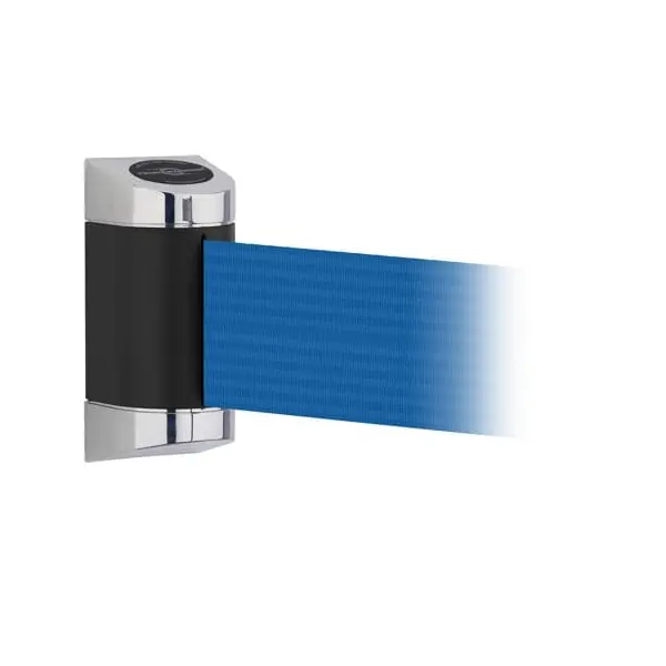 Nástěnná kazeta MIDI Plus, chromovaný kryt – modré pásmo 2 m (š. 150 mm)