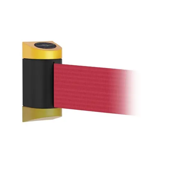 Nástěnná kazeta MIDI Plus, žluto-černé – červené pásmo 2 m (š. 150 mm)