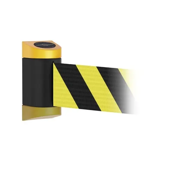 Nástěnná kazeta MIDI Plus, žluto-černé – žluto-černé pásmo 2 m (š. 150 mm)