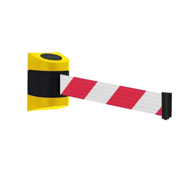 Nástěnná kazeta MIDI, žluto-černá – pásmo 4,6 m, červeno-bílé šrafování