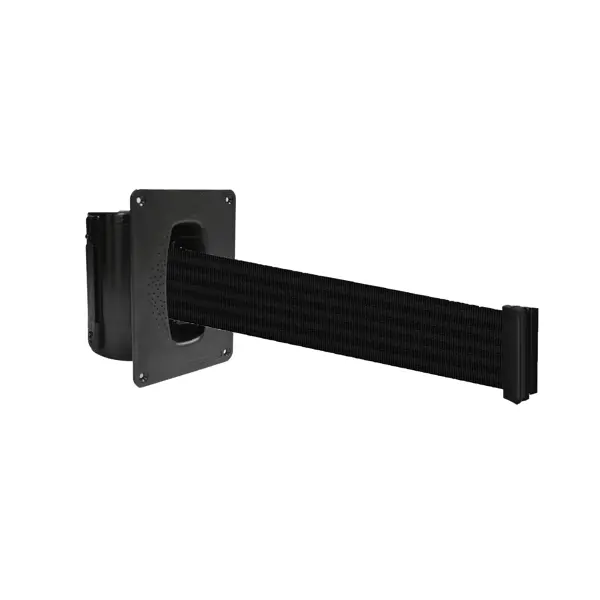 Nástěnná kazeta s přírubou pro zabudované konstrukce, černá – černé pásmo 2,3 m