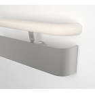 Nástěnné madlo Handrail 3510 – Vinyl, barva standard dle vzorníku, 200 mm × 3,66 m, včetně 7 nástěnných konzol