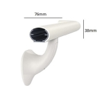 Nástěnné madlo Handrail 920 – PVC, barva standard dle vzorníku, 38 mm × 3,66 m, včetně 7 nástěnných konzol