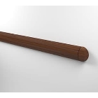 Nástěnný nárazník, nástěnné svodidlo Chair Rail 2500 – PVC, barva standard dle vzorníku, 51 mm × 3,66 m