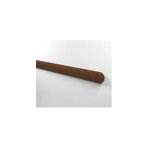 Nástěnný nárazník, nástěnné svodidlo Chair Rail 2500 – PVC, barva standard dle vzorníku, 51 mm × 3,66 m