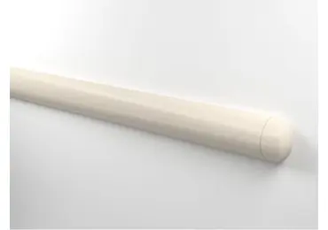 Nástěnný nárazník, nástěnné svodidlo Chair Rail 2500 – PVC, barva standard dle vzorníku, 51 mm × 3,66 m