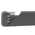 Nástěnný nárazník, nástěnné svodidlo Wall Guard 1400 – PVC, barva standard dle vzorníku, 102 mm × 3,66 m