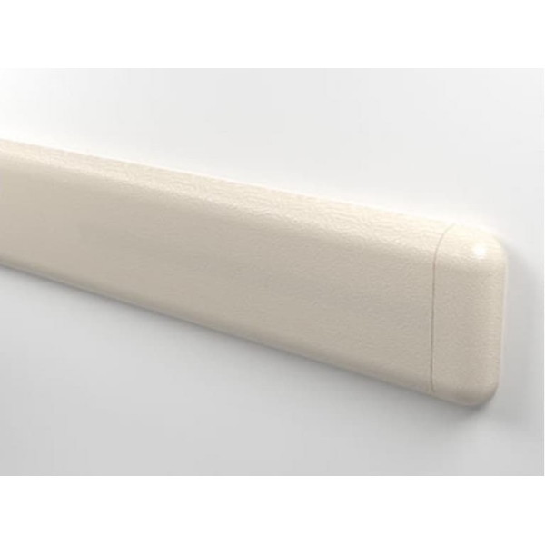 Nástěnný nárazník, nástěnné svodidlo Wall Guard 1400 – PVC, barva standard dle vzorníku, 102 mm × 3,66 m