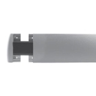 Nástěnný nárazník, nástěnné svodidlo Wall Guard 1800 – PVC, barva standard dle vzorníku, 203 mm × 3,66 m