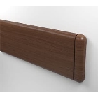 Nástěnný nárazník, nástěnné svodidlo Wall Guard 700 – PVC-u, barva standard dle vzorníku, 197 mm × 3,66 m