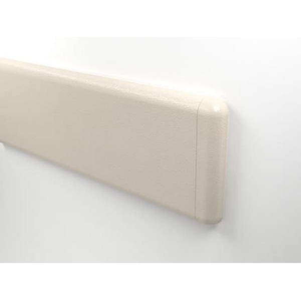 Nástěnný nárazník, nástěnné svodidlo Wall Guard 700 – PVC, barva standard dle vzorníku, 197 mm × 3,66 m