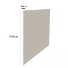 Nástěnný ochranný plát Wall Guard – PVC, barva standard dle vzorníku, 2×200×3660 mm