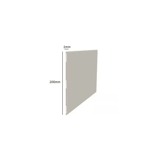 Nástěnný ochranný plát Wall Guard – PVC, barva standard dle vzorníku, 2×200×3660 mm