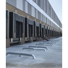 Naváděče kol pro nákladní auta, pozinkovaná ocel, d. 2620 mm, v. 260 mm, pr. 140 mm, tl. 3 mm (pár)