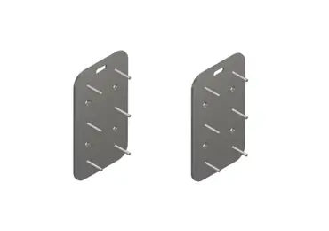 Navařovací plát Dock Buffer WeldPlate Galv – pár