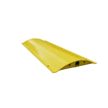 Ocelový retardér – kabelový přejezd 25 km/h, 40 t – 1000×360×50 mm, žlutá
