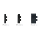 Ochrana sloupu A-SAFE Flexishield Column Guard – žlutá, v. 600 mm, 200×200 mm