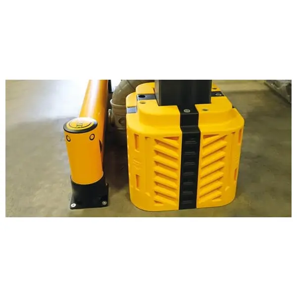 Ochrana sloupu A-SAFE Flexishield Column Guard – žlutá, v. 600 mm, 300×300 mm