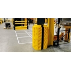 Ochrana sloupu A-SAFE Flexishield Column Guard – žlutá, v. 600 mm, 300×300 mm