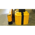 Ochrana sloupu A-SAFE Flexishield Column Guard – žlutá, v. 600 mm, 600×600 mm