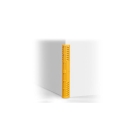 Ochrana sloupu ASAFE Flexishield Corner Guard – žlutá, v. 1000 mm, 100×100 mm